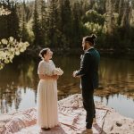 Laura and Bryan's Scenic Lakeside Elopement at Crested Butte