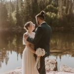 Laura and Bryan's Scenic Lakeside Elopement at Crested Butte