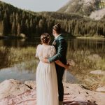 Laura and Bryan's Scenic Lakeside Elopement at Crested Butte