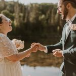 Laura and Bryan's Scenic Lakeside Elopement at Crested Butte