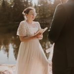 Laura and Bryan's Scenic Lakeside Elopement at Crested Butte