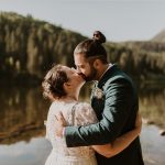 Laura and Bryan's Scenic Lakeside Elopement at Crested Butte