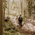 Laura and Bryan's Scenic Lakeside Elopement at Crested Butte