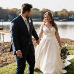 DelBen Kaylee and Alec's Lakeside Autumn Micro Wedding at Lake Norman