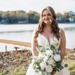 DelBen Kaylee and Alec's Lakeside Autumn Micro Wedding at Lake Norman