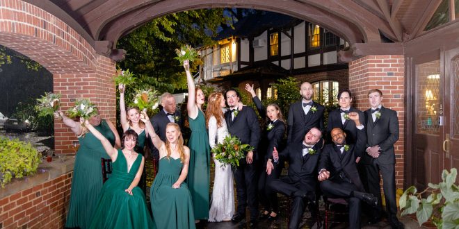 Sarah and Richard's Enchanting Evening Wedding at Gramercy Mansion