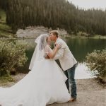 Hampton_Hampton_Katie Dawn Photo_AG6I0106_low Stormy and TJ's Outdoor Elopement at an Alpine Lake in Crested Butte