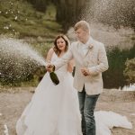 Hampton_Hampton_Katie Dawn Photo_AG6I0588_low Stormy and TJ's Outdoor Elopement at an Alpine Lake in Crested Butte