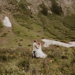 Hampton_Hampton_Katie Dawn Photo_AG6I0763_low Stormy and TJ's Outdoor Elopement at an Alpine Lake in Crested Butte