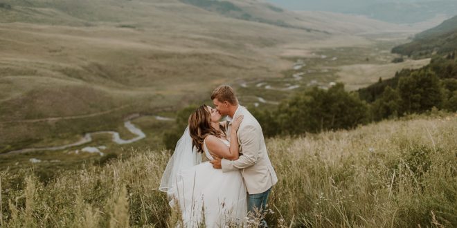 Stormy and TJ's Outdoor Elopement at an Alpine Lake in Crested Butte