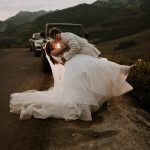 Hampton_Hampton_Katie Dawn Photo_AG6I1362_low Stormy and TJ's Outdoor Elopement at an Alpine Lake in Crested Butte