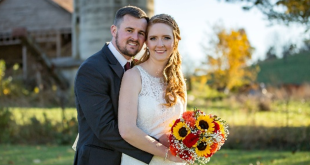 Yellow Barn fall wedding