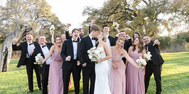Maddie and Jake’s Wedding Filled with Classic Charm at Pecan Springs Ranch
