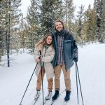 Devon & Alex Engagements Alex and Devon's Cross Country Ski Adventure Engagement