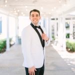 Katie and Ryan's Elegant Blue and White Spring Wedding at The Highland Manor
