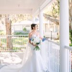 Katie and Ryan's Elegant Blue and White Spring Wedding at The Highland Manor