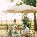 Ryan & Julissa Julissa and Ryan's Intimate Winery Proposal in Italian Countryside