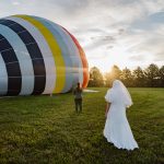 Abbi & Trinity Abby and Trinity's Sunrise Hot Air Balloon Elopement in Colorado