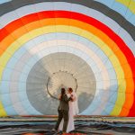 Abbi & Trinity Abby and Trinity's Sunrise Hot Air Balloon Elopement in Colorado