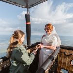 Abbi & Trinity Abby and Trinity's Sunrise Hot Air Balloon Elopement in Colorado