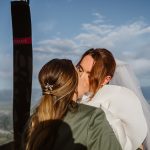 Abbi & Trinity Abby and Trinity's Sunrise Hot Air Balloon Elopement in Colorado