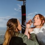 Abbi & Trinity Abby and Trinity's Sunrise Hot Air Balloon Elopement in Colorado