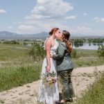 Abbi & Trinity Abby and Trinity's Sunrise Hot Air Balloon Elopement in Colorado