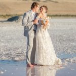 Intimate Sunset Elopement Styled Shoot at Utah’s Iconic Pink Lake