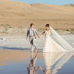 Intimate Sunset Elopement Styled Shoot at Utah’s Iconic Pink Lake
