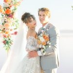 Intimate Sunset Elopement Styled Shoot at Utah’s Iconic Pink Lake