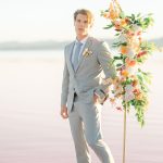 Intimate Sunset Elopement Styled Shoot at Utah’s Iconic Pink Lake