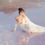 Intimate Sunset Elopement Styled Shoot at Utah’s Iconic Pink Lake