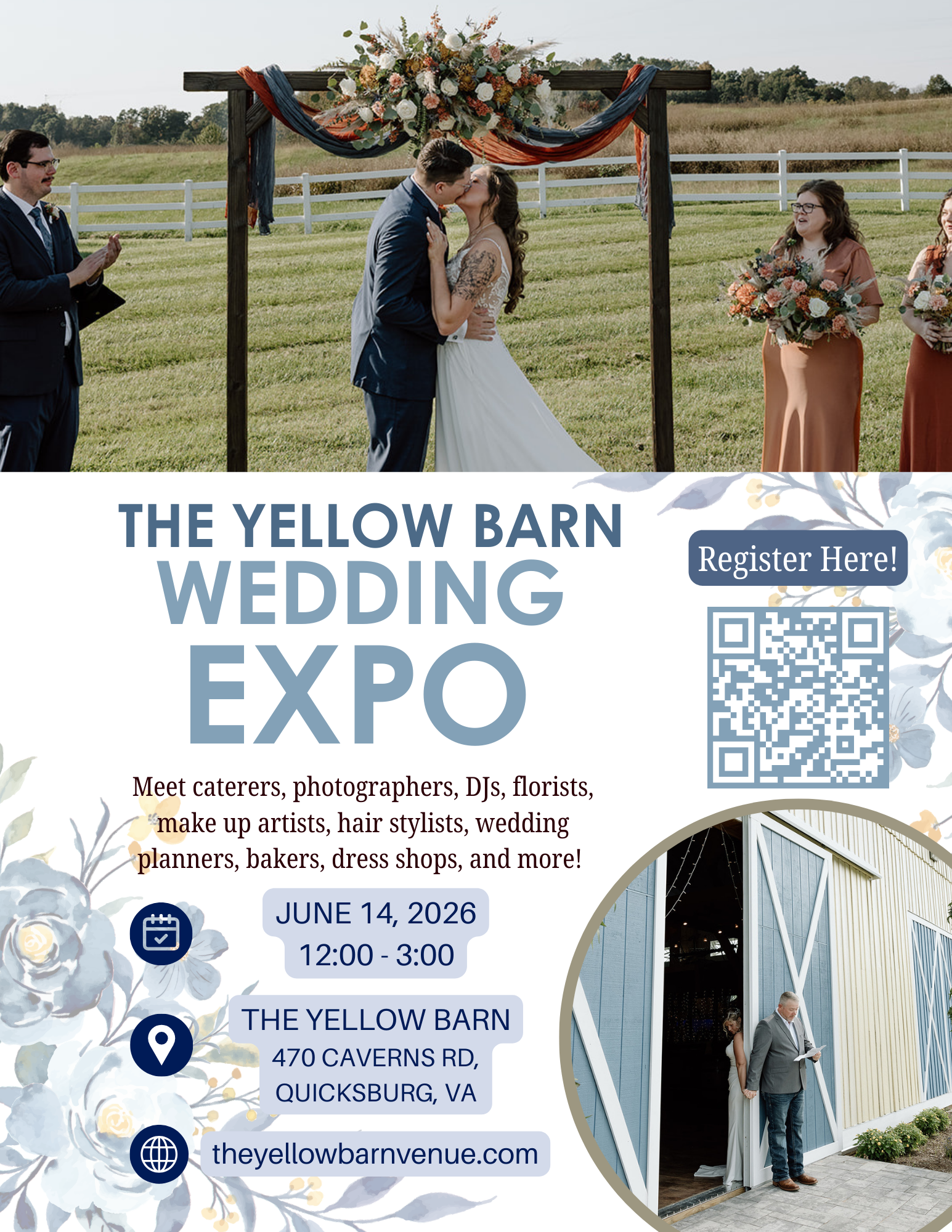 yellow barn wedding expo june 2026