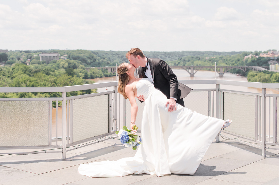 Paige and Andrew's Modern and Classic Wedding in Washington D.C ...
