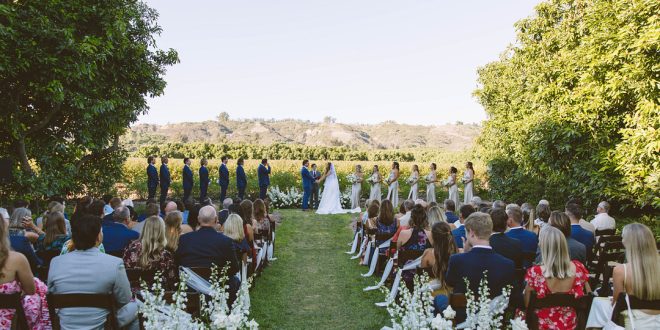 Elena and Jack's Romantic Vineyard Wedding at Gerry Ranch in Camarillo ...