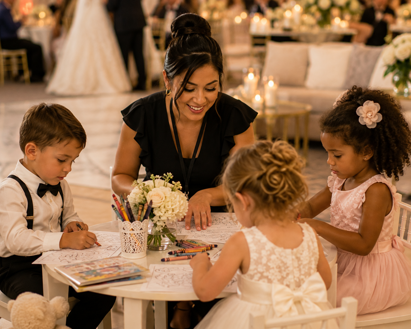 Child care for weddings