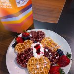 Heart waffle